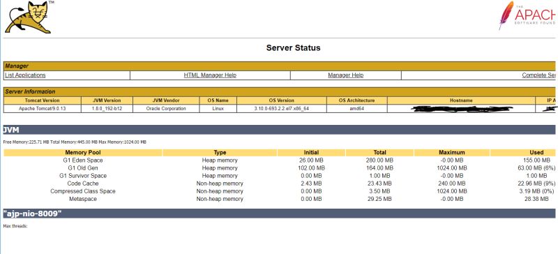 Reviewing Tomcat 7 Server Status Page - Sunset Arts - High Quality Desktop Collection