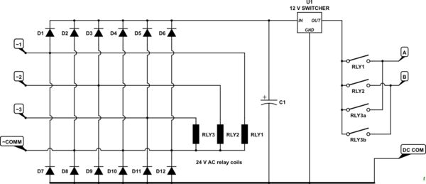 Relay Multiplexing Ac Voltages Electrical Engineering Stack Exchange - Vintage Image Collection - High Resolution Quality