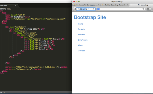 Bootstrap Navbar Dropdown Not Working How To Link Bootstrap In Html How To Include Bootstrap 