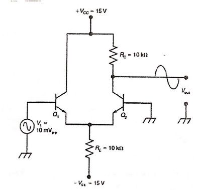 Need Help Solving A Differential Amplifier Circuit Electrical Engineering Stack Exchange - Best Mountain Wallpapers in Full HD