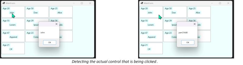 C How To Handle Click Event Of Two Flowlayoutpanel With Some - Gradient Arts - Classic 4K Collection