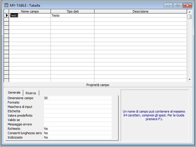 Access97 Insert Into Fails Without A Table Or A Query