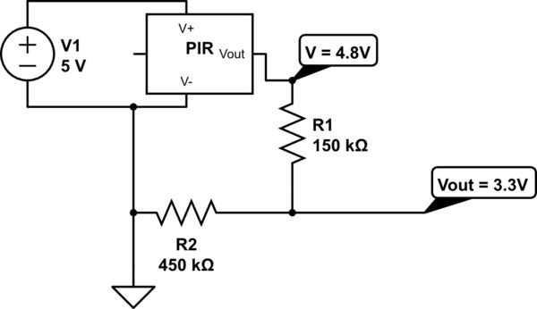 Microcontroller Safe Pir Gpio Input Electrical Engineering Stack Exchange - 4K Dark Backgrounds for Desktop