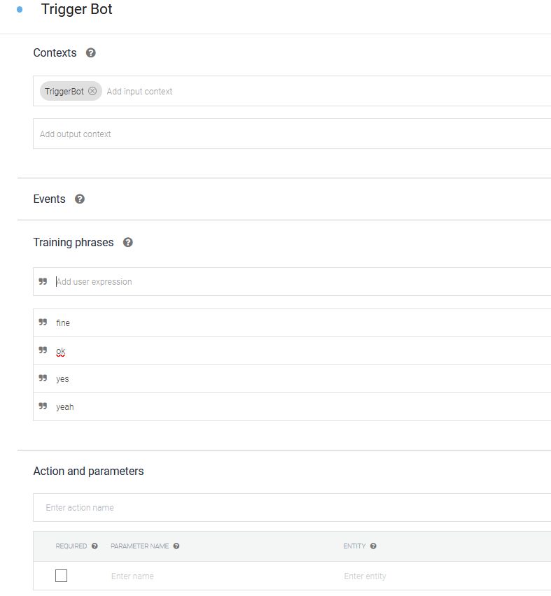 In Dialogflow Es How To Save Parameter Value From One Intent To - Best Light Illustrations in 4K