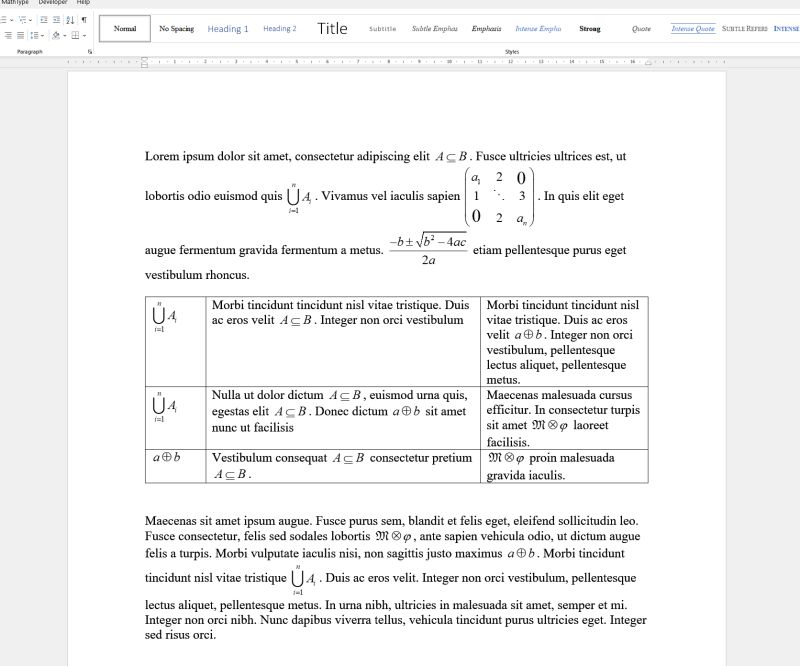 Create Digital Math Formulas In Word And Powerpoint Mathtype - Premium Vintage Image - Retina