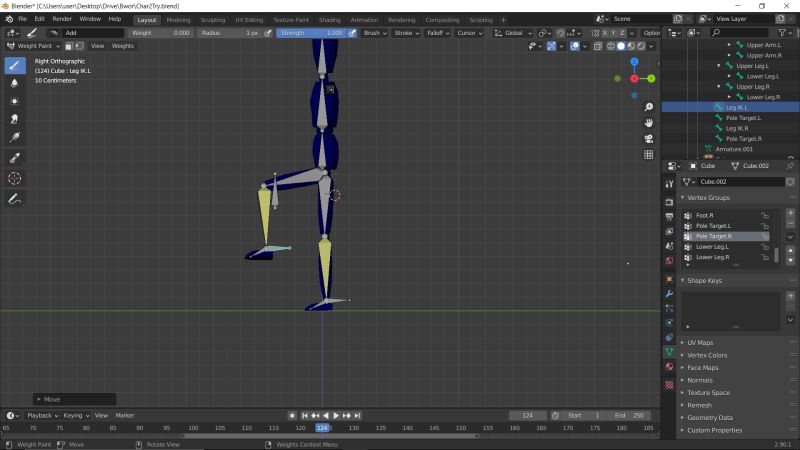 Rigging Leg Doesn T Move With Bones Blender Stack Exchange - Download Gorgeous Light Design | Mobile