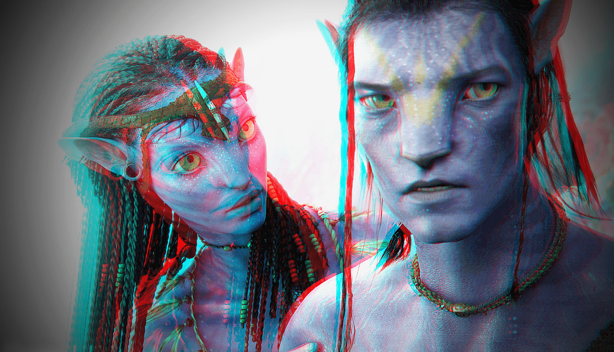 I want to view watch this animation with 3D glasses and 3D projection. 