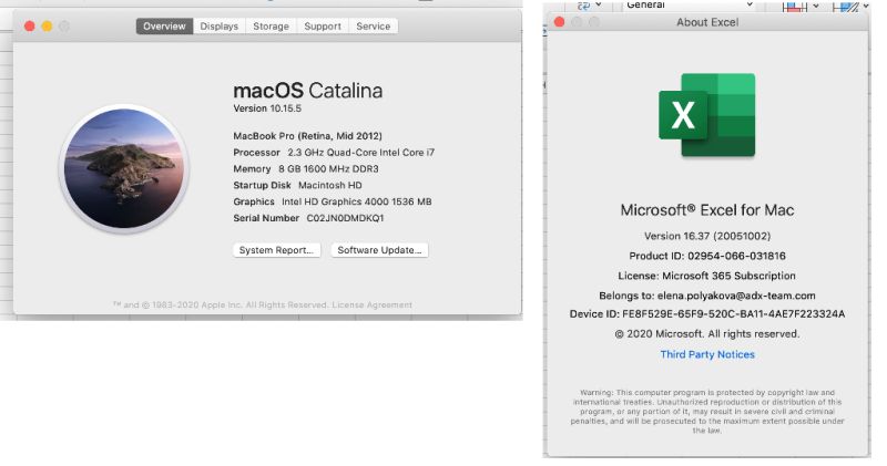 Macos How To Find Microsoft Office Excel Version On A Mac Super User - High Resolution Nature Pictures for Desktop