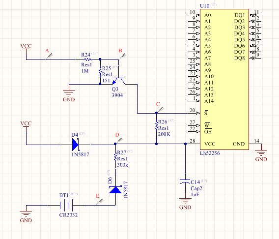 Battery Backup For Sram Or Microcontroller Delabs Schematics - Mountain Art Collection - Mobile Quality