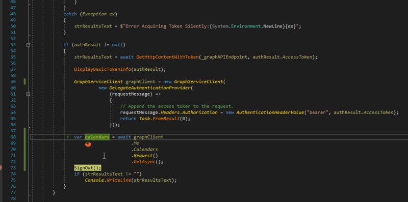 Access Ms Graph Shared Calendars With A Console Application - Premium Abstract Pattern Gallery - Retina