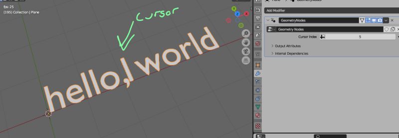 Text Cursor Animation Using Geometry Nodes Blender Stack Exchange - Download Gorgeous Sunset Pattern | HD