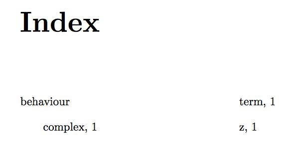 Indexing How To Generate An Automatic Index Concordance In A Large File Tex Latex Stack - 8K Nature Patterns for Desktop