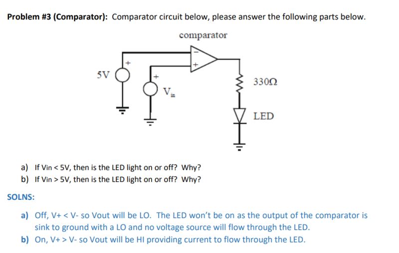 Comparator Circuit Analysis Electrical Engineering Stack Exchange - Artistic Mountain Picture - Retina
