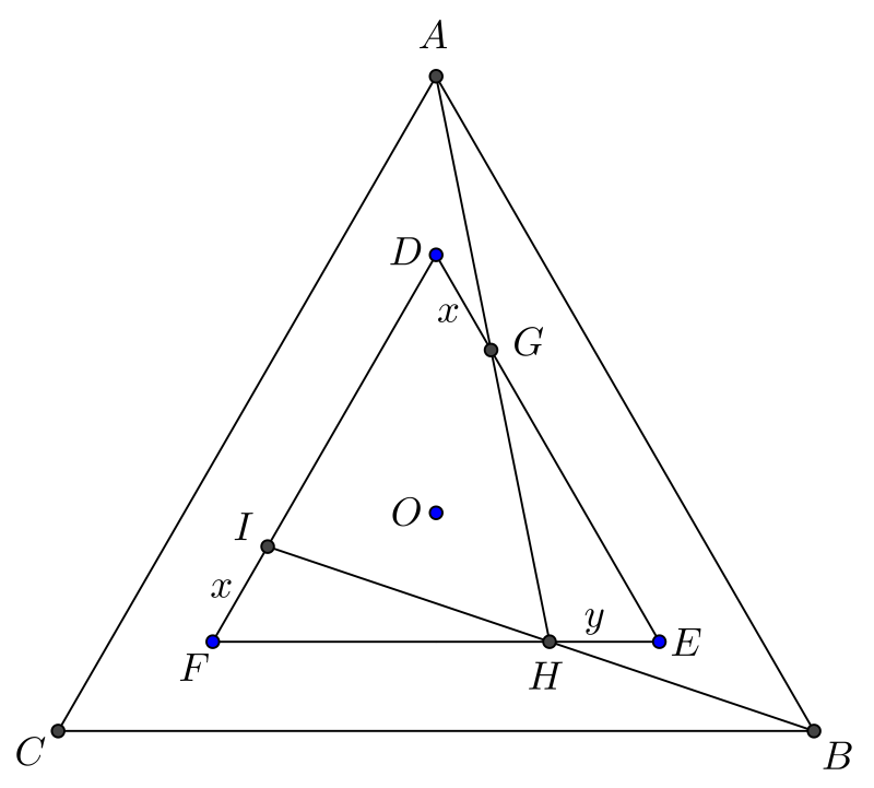 Geometry Three Equilateral Triangles Mathematics Stack Exchange - Best Nature Wallpapers in Mobile