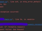 Speech Recognition Python How To Resolve The Requesterror Bad