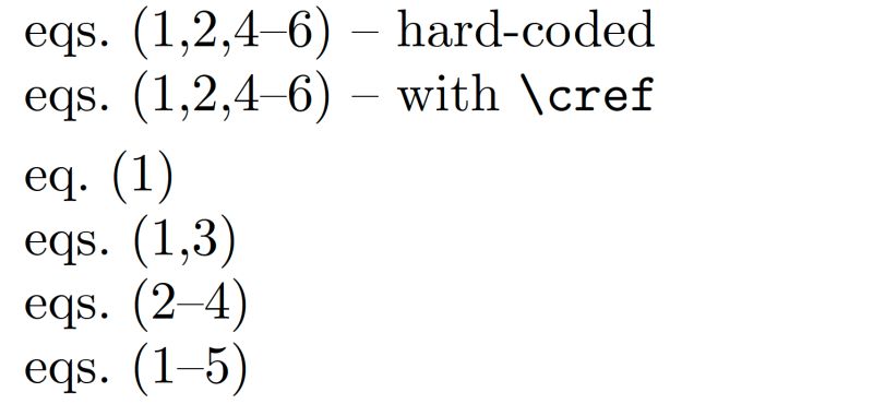 Cross Referencing Capitalization With Cleveref Tex Latex Stack - Best Geometric Wallpapers in HD