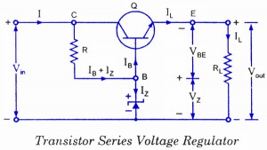 Power Supply Npn Transistor In Common Collector