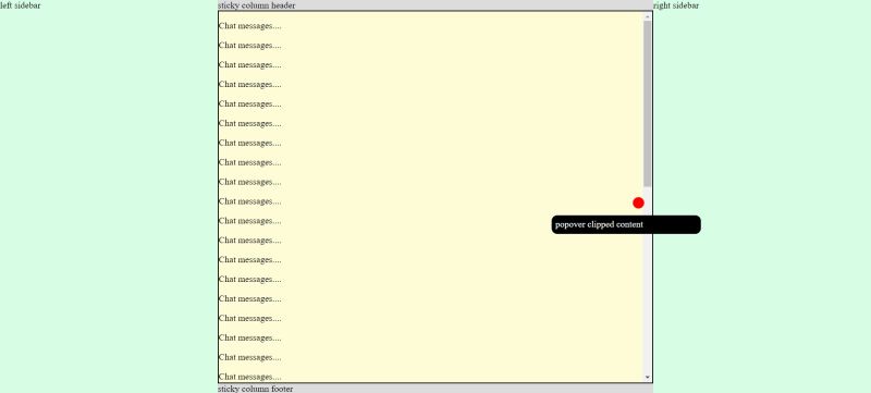 Html Fixed Positioned Sidebar Through A Scrollable Page Stack Overflow - 8K Landscape Backgrounds for Desktop