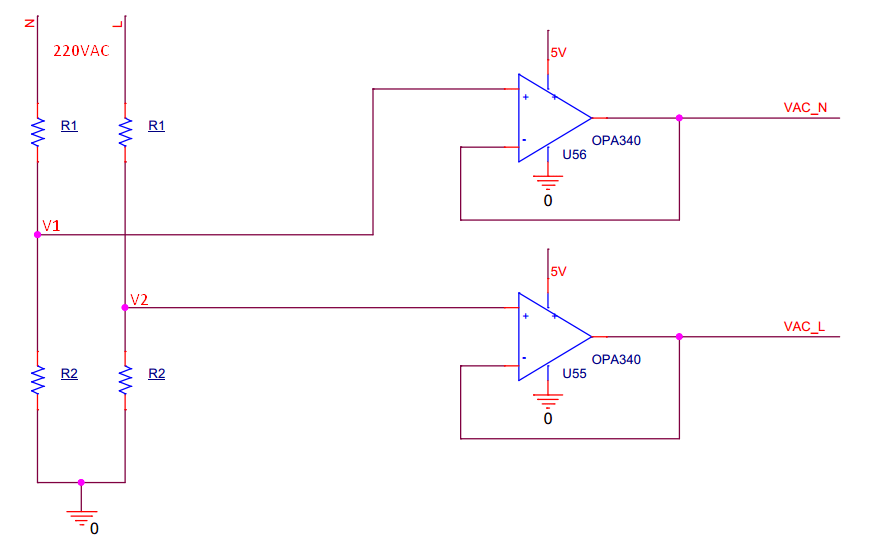Ac Voltage Sensing Circuit Electrical Engineering Stack
