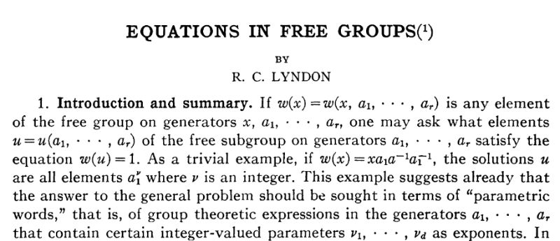Combinatorial Methods Free Groups Polynomials And Free Algebras Cms - Professional High Resolution Abstract Wallpapers | Free Download