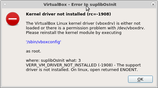 Fedora Vbox Kernel Driver Not Installed Rc 1908 R Linux4noobs - Creative Ocean Picture - 4K