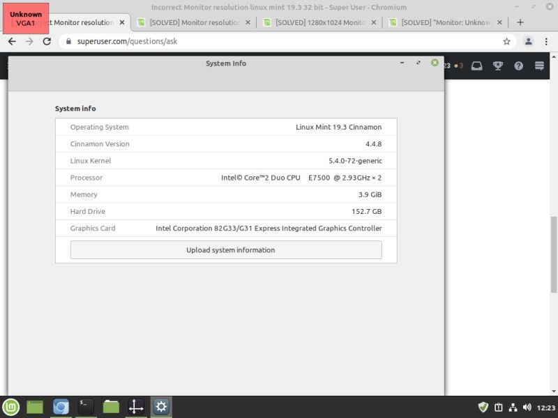 Linux Mint Change Resolution And Display Stopped Working Sourcingfalas - 4K Vintage Arts for Desktop