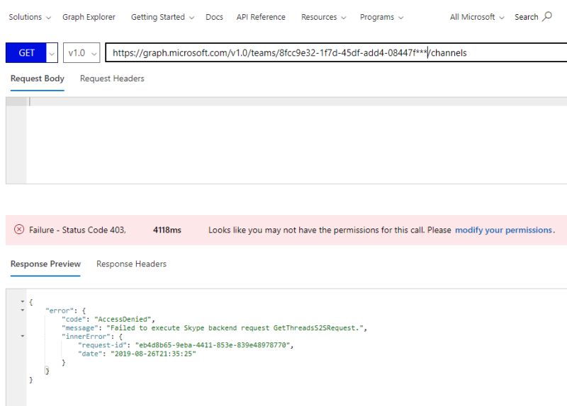 Permissions Problems When Using Microsoft Graph Explorer Stack Overflow - Geometric Background Collection - 8K Quality