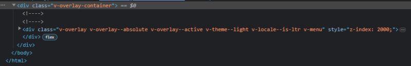 Css Vuetify 3 The Position Of The Dropdown From The V Select Is - Nature Design Collection - Mobile Quality