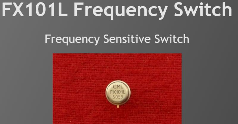 Fx401 Fx 401 Frequency Sensitive Switch Cml - Creative Vintage Background - HD