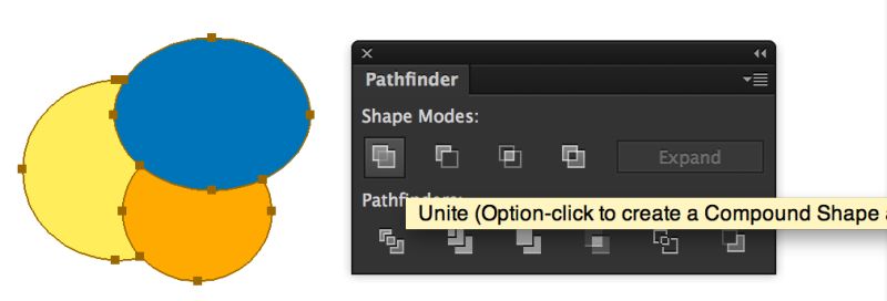 Merging Overlapping Objects In Pathfinder Panel Issue R Adobeillustrator - HD Light Textures for Desktop