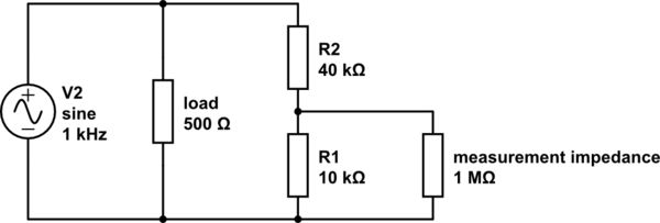 Measurement Voltage Divider Problem Electrical Engineering Stack - Beautiful Space Image - Full HD