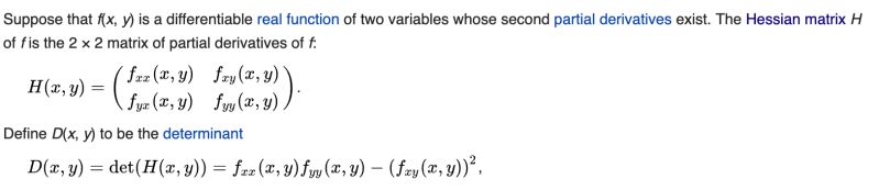 Multivariable Calculus Second Partial Derivative Test Question Mathematics Stack Exchange - Landscape Backgrounds - Artistic High Resolution Collection