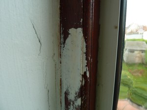 paint wood removing window remove frame bathroom easy way brown painting without put walls stack