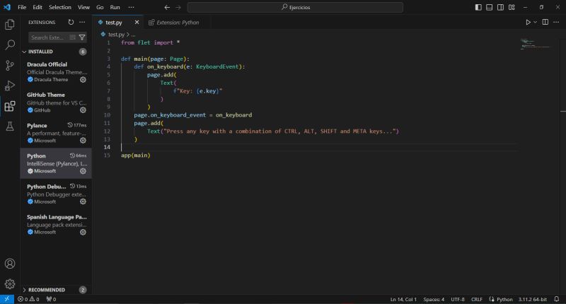 Vscode Colores En El Codigo De Visual Studio Code Con Python Stack - Dark Pattern Collection - Retina Quality