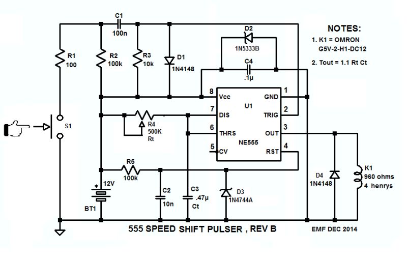 555 Monostable Circuit Triggering Relay Electrical Engineering - Stunning Abstract Texture - Desktop