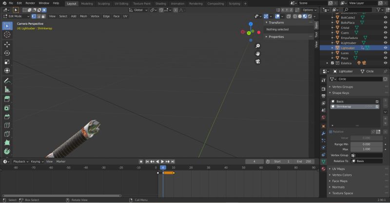 Two Shrinkwrap Modifiers To One Shape Key Blender Stack Exchange - Best Dark Backgrounds in Mobile