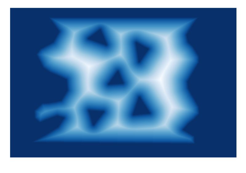 Grass Gis Creating Optimised Path Between Nodes Avoiding Polygons Entities Using Qgis - Premium Gradient Pattern Gallery - HD