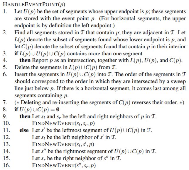 C Line Segment Intersection From De Berg Et Al 2000 Computational Geometry Code Review - Sunset Photos - Creative Full HD Collection