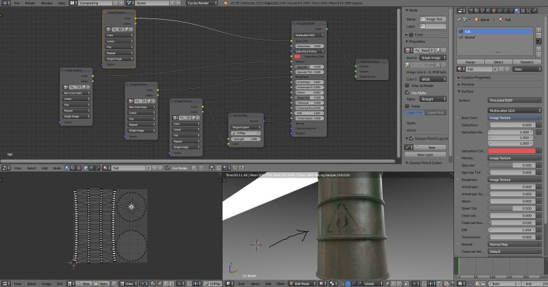 Normal Map Artifacts Flat Shading Blender Stack Exchange - Best Abstract Illustrations in 4K