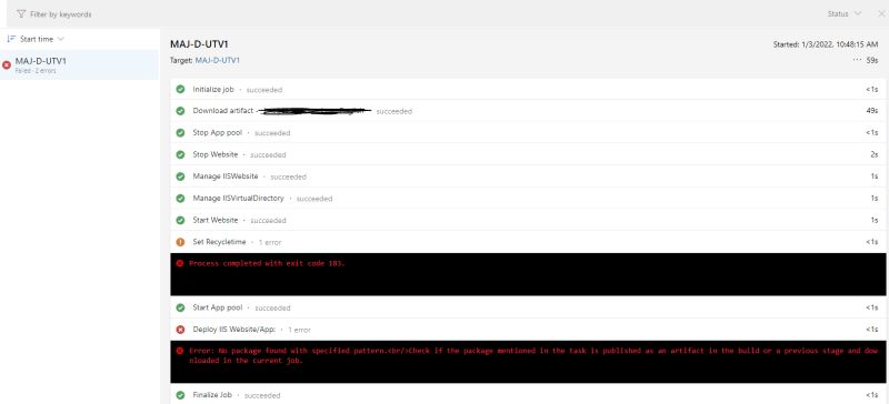 Resolved No Package Found With Specified Pattern Thecodebuzz - Best Minimal Textures in Desktop
