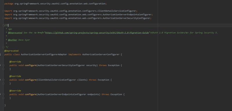 Spring Authorizationserverconfigureradapter Is Deprecated Stack - Beautiful Retina Vintage Pictures | Free Download