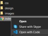 Open Folder In Vs Code From Windows Explorer Stack Overflow