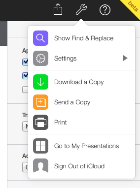 Click the wrench icon on top right, and select "Download a copy"