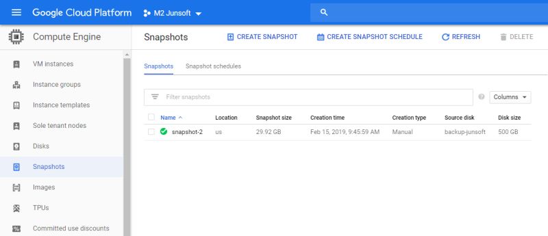 Overview Scheduled Snapshots - Premium Colorful Picture Gallery - Full HD