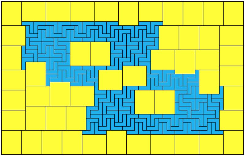 Mathematics Tiling A Square With Rectangles Puzzling Stack Exchange - Artistic Geometric Illustration - HD