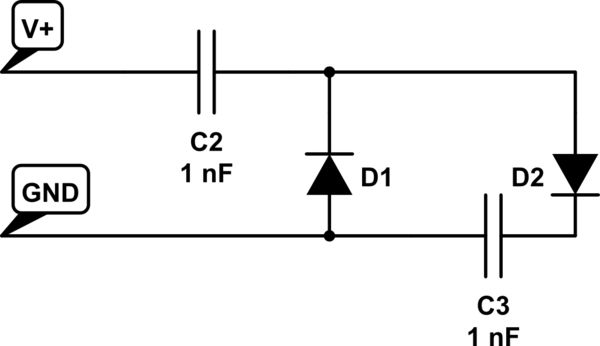 Capacitor Voltage Multiplier Does Not Work Electrical Engineering - Stunning Mobile Space Textures | Free Download