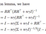 Matrices Matrix Inversion Lemma Mathematics Stack Exchange