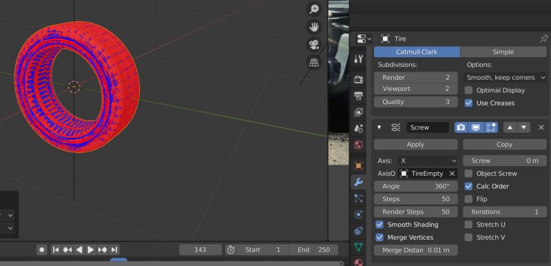 Modeling Screw Modifier Destroying Normal In Blender Blender Stack - Geometric Picture Collection - 4K Quality