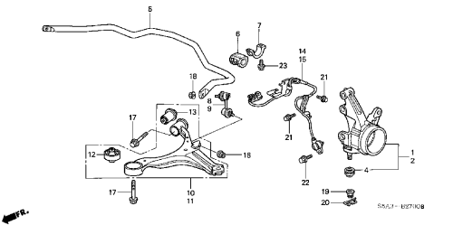 honda bushing civic arm control lower compliance replace diagram 2001 knuckle myself stack end trying remove parts assembly imgur