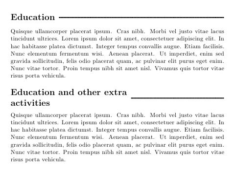 Problem With Line Break After Paragraph Level Sectioning Header In - Premium Minimal Image Gallery - 8K